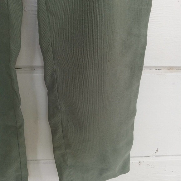 Paige Women's Becca High Waisted Laurel Green Pants Tapered Pockets Size 6 - Picture 12 of 16